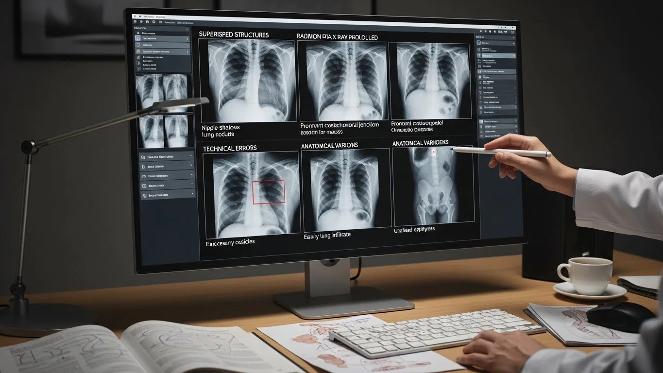 chest xray normal vs abnormal